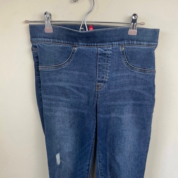 Spanx Distressed Skinny Jeans - Picture 5 of 11